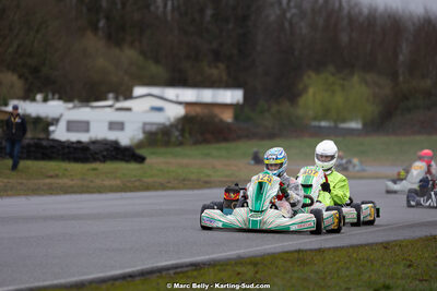 08/03/2026 : 1ère manche de l’Atlantic Trophée à Lescar (photos Marc Belly) 2026 — karting