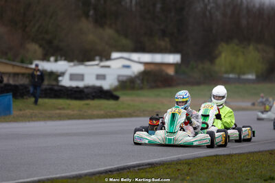08/03/2026 : 1ère manche de l’Atlantic Trophée à Lescar (photos Marc Belly) 2026 — karting