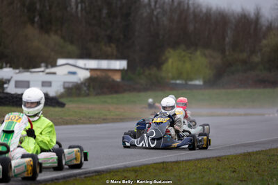 08/03/2026 : 1ère manche de l’Atlantic Trophée à Lescar (photos Marc Belly) 2026 — karting