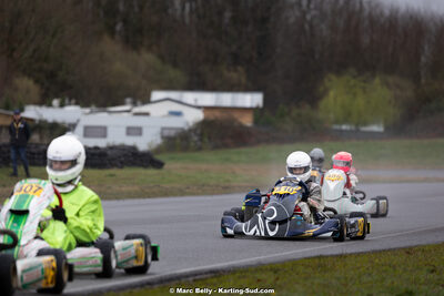 08/03/2026 : 1ère manche de l’Atlantic Trophée à Lescar (photos Marc Belly) 2026 — karting