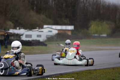 08/03/2026 : 1ère manche de l’Atlantic Trophée à Lescar (photos Marc Belly) 2026 — karting