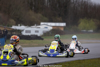 08/03/2026 : 1ère manche de l’Atlantic Trophée à Lescar (photos Marc Belly) 2026 — karting