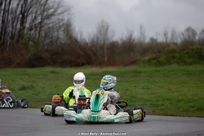 08/03/2026 : 1ère manche de l’Atlantic Trophée à Lescar (photos Marc Belly) 2026 — karting