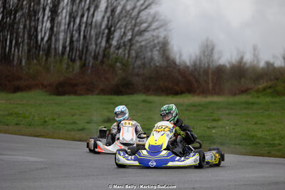 08/03/2026 : 1ère manche de l’Atlantic Trophée à Lescar (photos Marc Belly) 2026 — karting