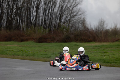 08/03/2026 : 1ère manche de l’Atlantic Trophée à Lescar (photos Marc Belly) 2026 — karting