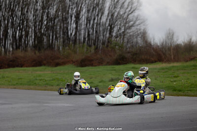 08/03/2026 : 1ère manche de l’Atlantic Trophée à Lescar (photos Marc Belly) 2026 — karting
