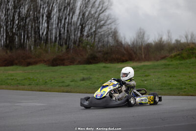 08/03/2026 : 1ère manche de l’Atlantic Trophée à Lescar (photos Marc Belly) 2026 — karting