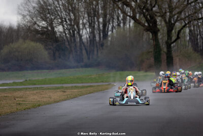 08/03/2026 : 1ère manche de l’Atlantic Trophée à Lescar (photos Marc Belly) 2026 — karting
