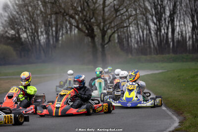 08/03/2026 : 1ère manche de l’Atlantic Trophée à Lescar (photos Marc Belly) 2026 — karting
