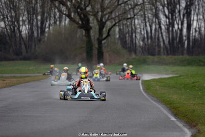 08/03/2026 : 1ère manche de l’Atlantic Trophée à Lescar (photos Marc Belly) 2026 — karting