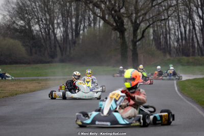 08/03/2026 : 1ère manche de l’Atlantic Trophée à Lescar (photos Marc Belly) 2026 — karting