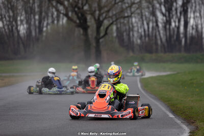 08/03/2026 : 1ère manche de l’Atlantic Trophée à Lescar (photos Marc Belly) 2026 — karting
