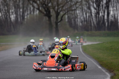 08/03/2026 : 1ère manche de l’Atlantic Trophée à Lescar (photos Marc Belly) 2026 — karting