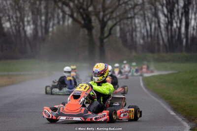 08/03/2026 : 1ère manche de l’Atlantic Trophée à Lescar (photos Marc Belly) 2026 — karting