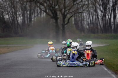 08/03/2026 : 1ère manche de l’Atlantic Trophée à Lescar (photos Marc Belly) 2026 — karting