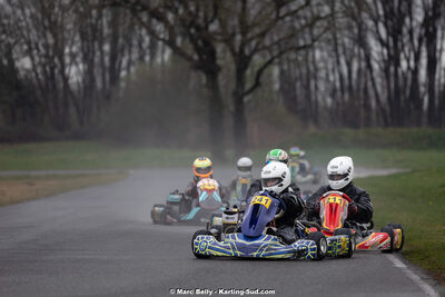 08/03/2026 : 1ère manche de l’Atlantic Trophée à Lescar (photos Marc Belly) 2026 — karting