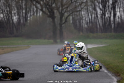 08/03/2026 : 1ère manche de l’Atlantic Trophée à Lescar (photos Marc Belly) 2026 — karting