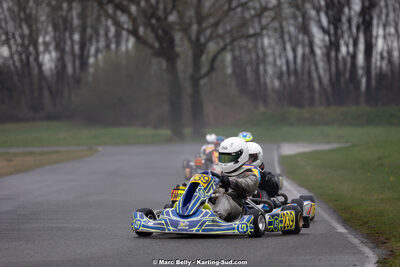 08/03/2026 : 1ère manche de l’Atlantic Trophée à Lescar (photos Marc Belly) 2026 — karting