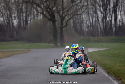 08/03/2026 : 1ère manche de l’Atlantic Trophée à Lescar (photos Marc Belly) 2026 — karting