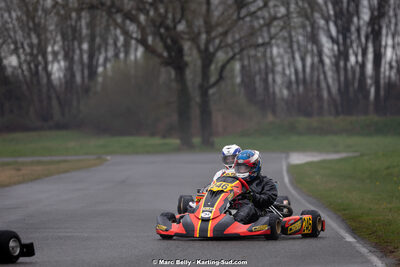 08/03/2026 : 1ère manche de l’Atlantic Trophée à Lescar (photos Marc Belly) 2026 — karting
