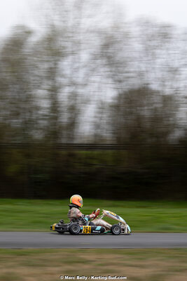 08/03/2026 : 1ère manche de l’Atlantic Trophée à Lescar (photos Marc Belly) 2026 — karting