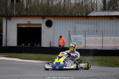 08/03/2026 : 1ère manche de l’Atlantic Trophée à Lescar (photos Marc Belly) 2026 — karting