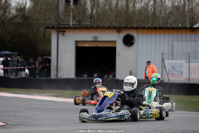 08/03/2026 : 1ère manche de l’Atlantic Trophée à Lescar (photos Marc Belly) 2026 — karting