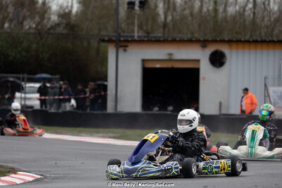 08/03/2026 : 1ère manche de l’Atlantic Trophée à Lescar (photos Marc Belly) 2026 — karting