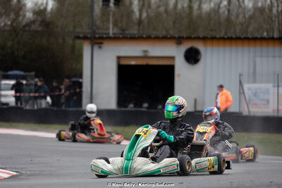 08/03/2026 : 1ère manche de l’Atlantic Trophée à Lescar (photos Marc Belly) 2026 — karting