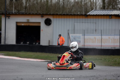 08/03/2026 : 1ère manche de l’Atlantic Trophée à Lescar (photos Marc Belly) 2026 — karting