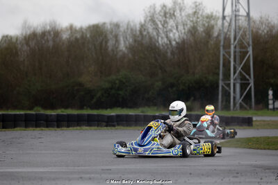 08/03/2026 : 1ère manche de l’Atlantic Trophée à Lescar (photos Marc Belly) 2026 — karting