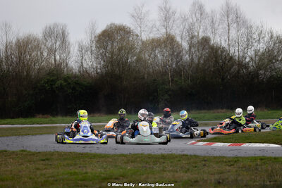 08/03/2026 : 1ère manche de l’Atlantic Trophée à Lescar (photos Marc Belly) 2026 — karting