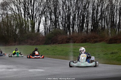 08/03/2026 : 1ère manche de l’Atlantic Trophée à Lescar (photos Marc Belly) 2026 — karting
