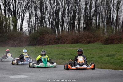 08/03/2026 : 1ère manche de l’Atlantic Trophée à Lescar (photos Marc Belly) 2026 — karting