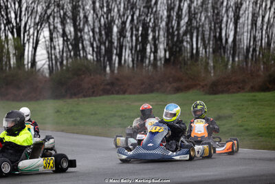 08/03/2026 : 1ère manche de l’Atlantic Trophée à Lescar (photos Marc Belly) 2026 — karting