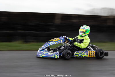 08/03/2026 : 1ère manche de l’Atlantic Trophée à Lescar (photos Marc Belly) 2026 — karting