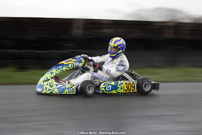 08/03/2026 : 1ère manche de l’Atlantic Trophée à Lescar (photos Marc Belly) 2026 — karting