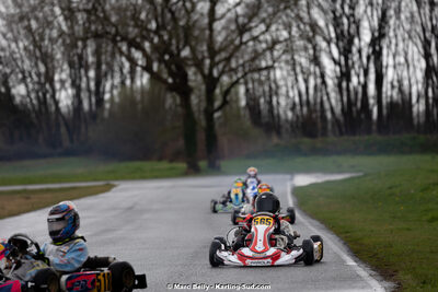 08/03/2026 : 1ère manche de l’Atlantic Trophée à Lescar (photos Marc Belly) 2026 — karting