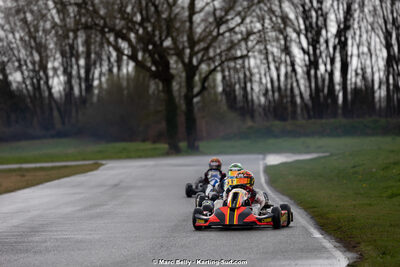 08/03/2026 : 1ère manche de l’Atlantic Trophée à Lescar (photos Marc Belly) 2026 — karting