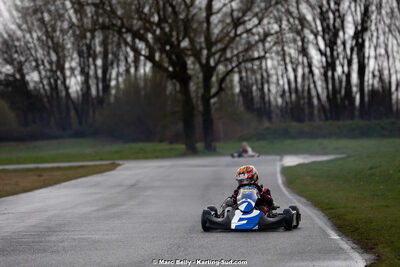 08/03/2026 : 1ère manche de l’Atlantic Trophée à Lescar (photos Marc Belly) 2026 — karting