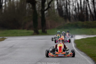 08/03/2026 : 1ère manche de l’Atlantic Trophée à Lescar (photos Marc Belly) 2026 — karting