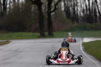 08/03/2026 : 1ère manche de l’Atlantic Trophée à Lescar (photos Marc Belly) 2026 — karting