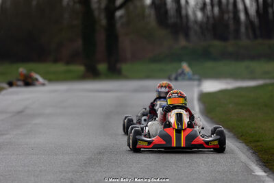 08/03/2026 : 1ère manche de l’Atlantic Trophée à Lescar (photos Marc Belly) 2026 — karting