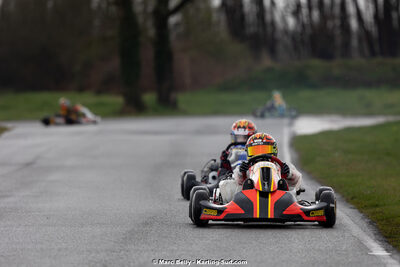 08/03/2026 : 1ère manche de l’Atlantic Trophée à Lescar (photos Marc Belly) 2026 — karting