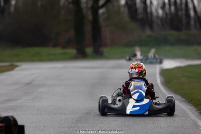 08/03/2026 : 1ère manche de l’Atlantic Trophée à Lescar (photos Marc Belly) 2026 — karting