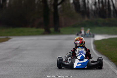 08/03/2026 : 1ère manche de l’Atlantic Trophée à Lescar (photos Marc Belly) 2026 — karting