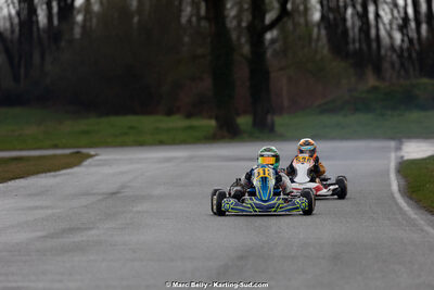 08/03/2026 : 1ère manche de l’Atlantic Trophée à Lescar (photos Marc Belly) 2026 — karting