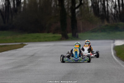 08/03/2026 : 1ère manche de l’Atlantic Trophée à Lescar (photos Marc Belly) 2026 — karting