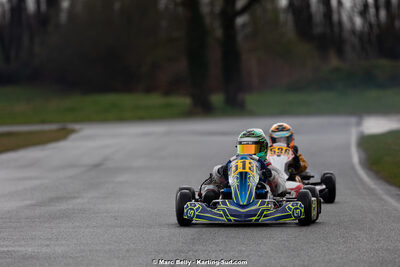 08/03/2026 : 1ère manche de l’Atlantic Trophée à Lescar (photos Marc Belly) 2026 — karting