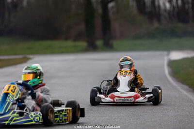 08/03/2026 : 1ère manche de l’Atlantic Trophée à Lescar (photos Marc Belly) 2026 — karting